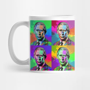 King Charles III - Boho Pop Art Mug